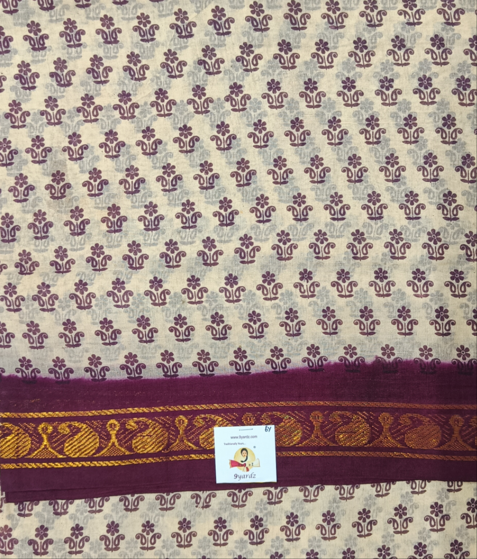 Sungudi cotton 6 yards