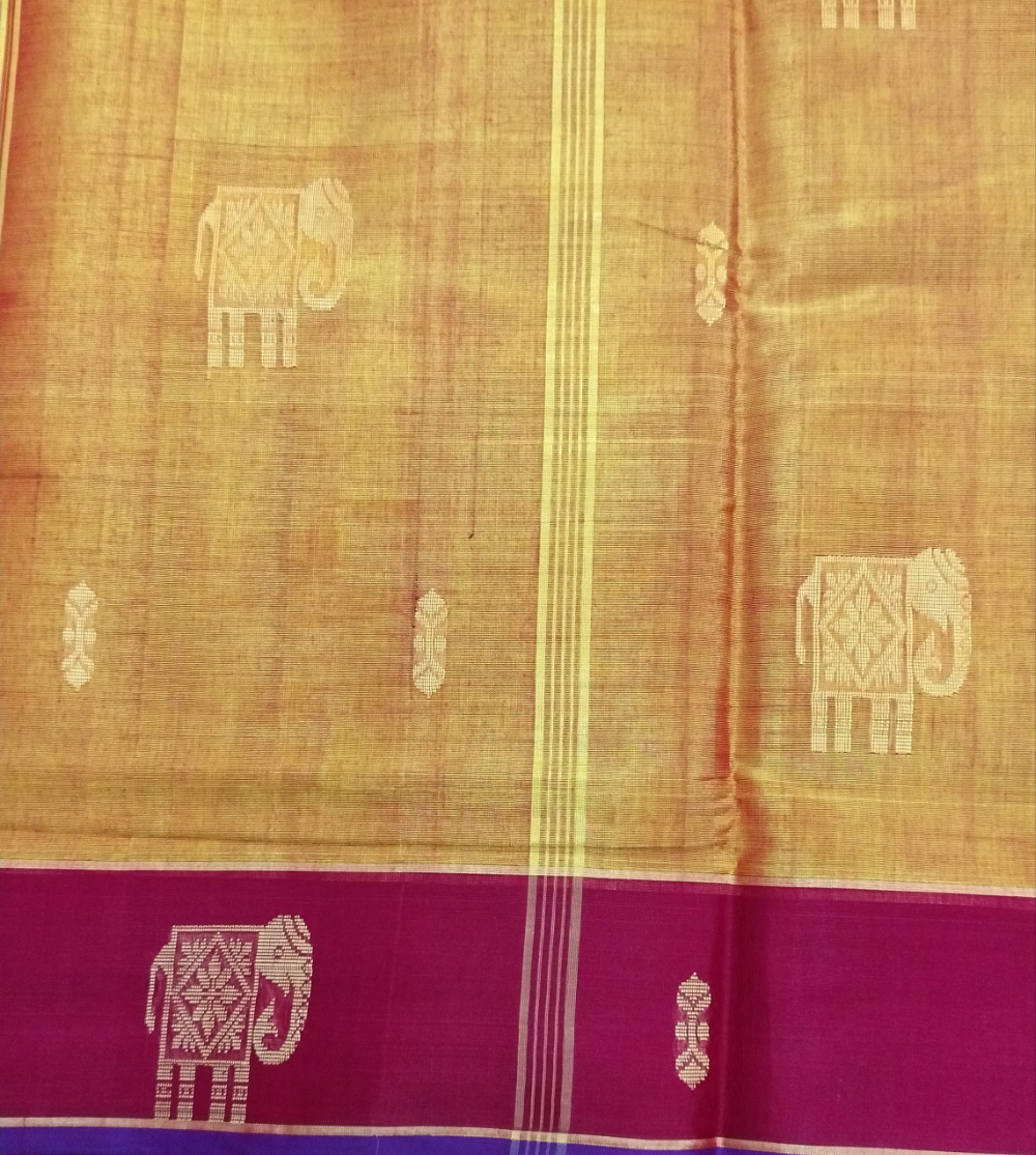 Devendra 10.5yards Body Big butta
