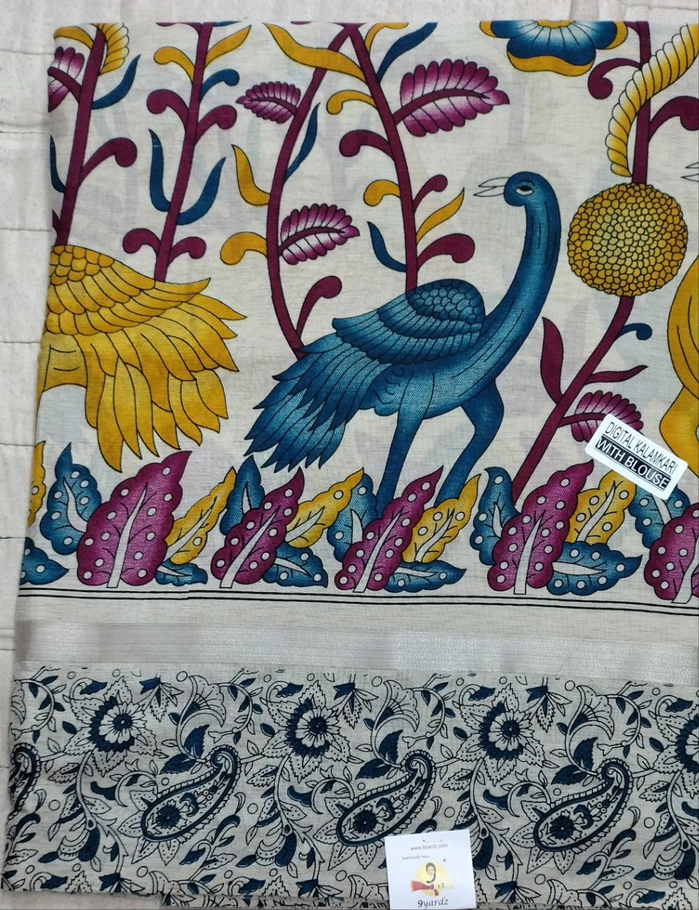 Kalamkari cotton 6yardz