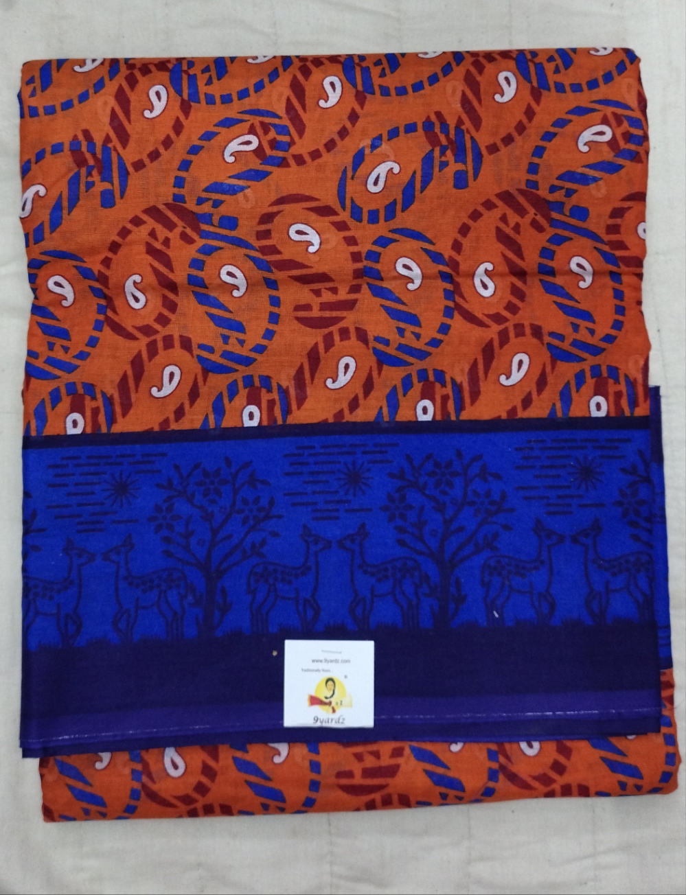Erode cotton 10.5 yards madisar