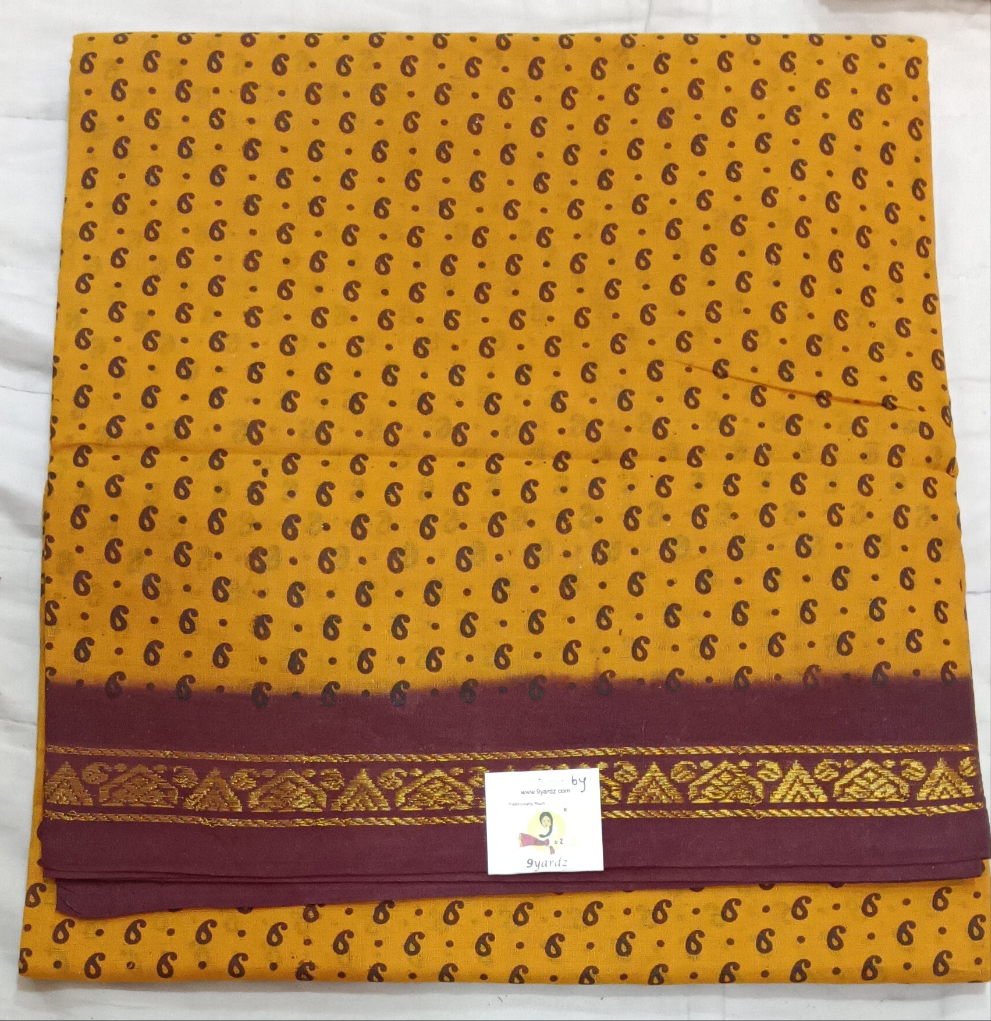 Sungudi cotton 6 yards