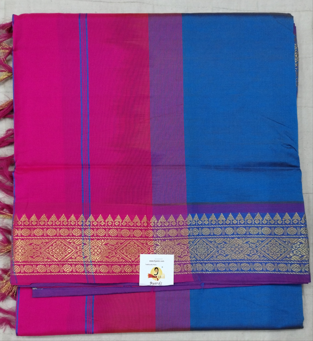 Semi silk Plain 6Yards
