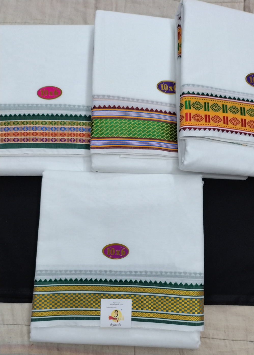 Nagari Cotton Dhothi 10*6