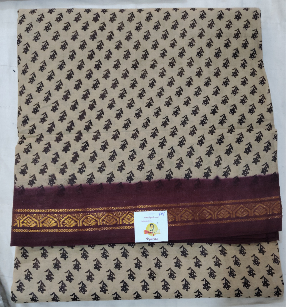 Sungudi cotton 12 yardz