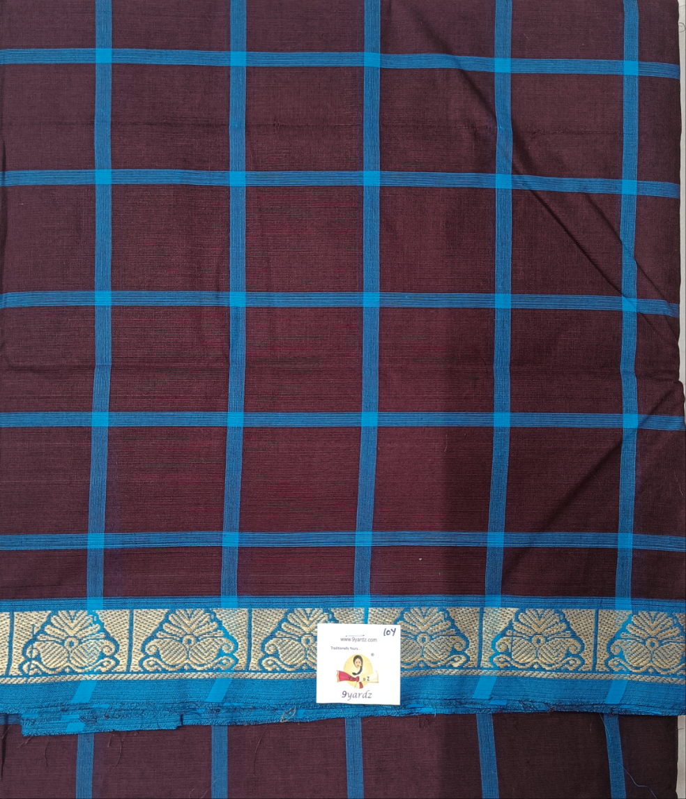 Chettinadu / Karaikudi cotton 10yards madisar