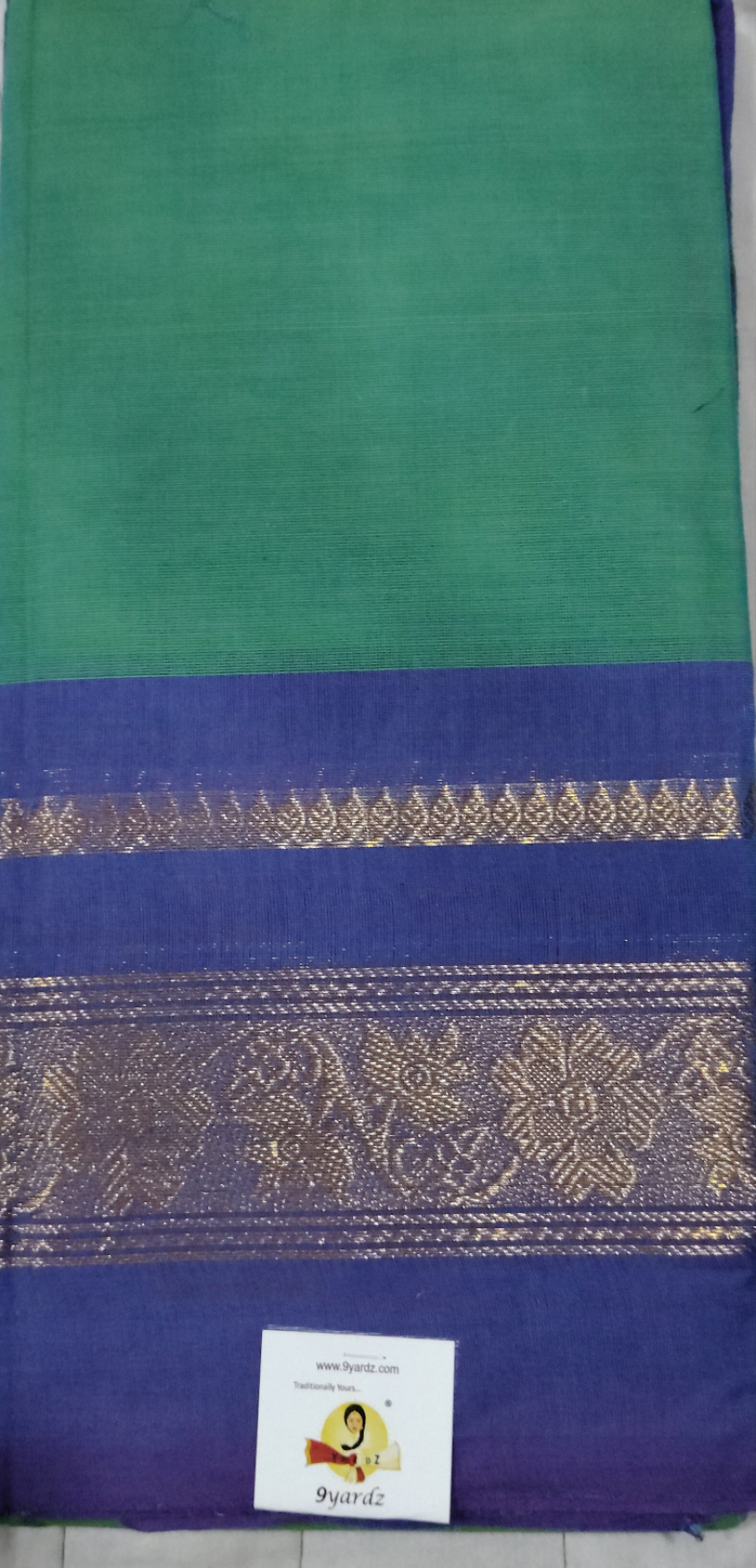 Chettinadu/ Karaikudi cotton 6 yards