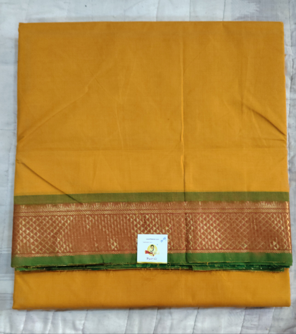 Chettinadu / Karaikudi cotton 10.5 yards madisar