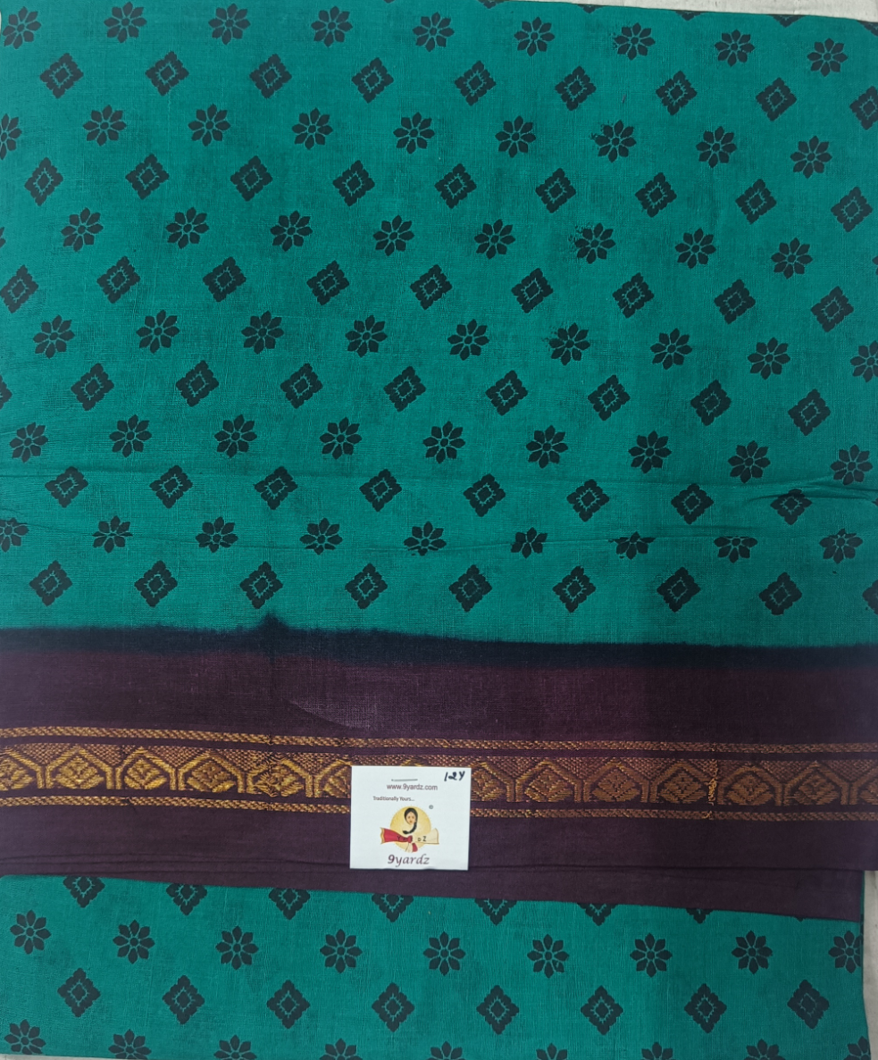 Sungudi cotton 12 yardz