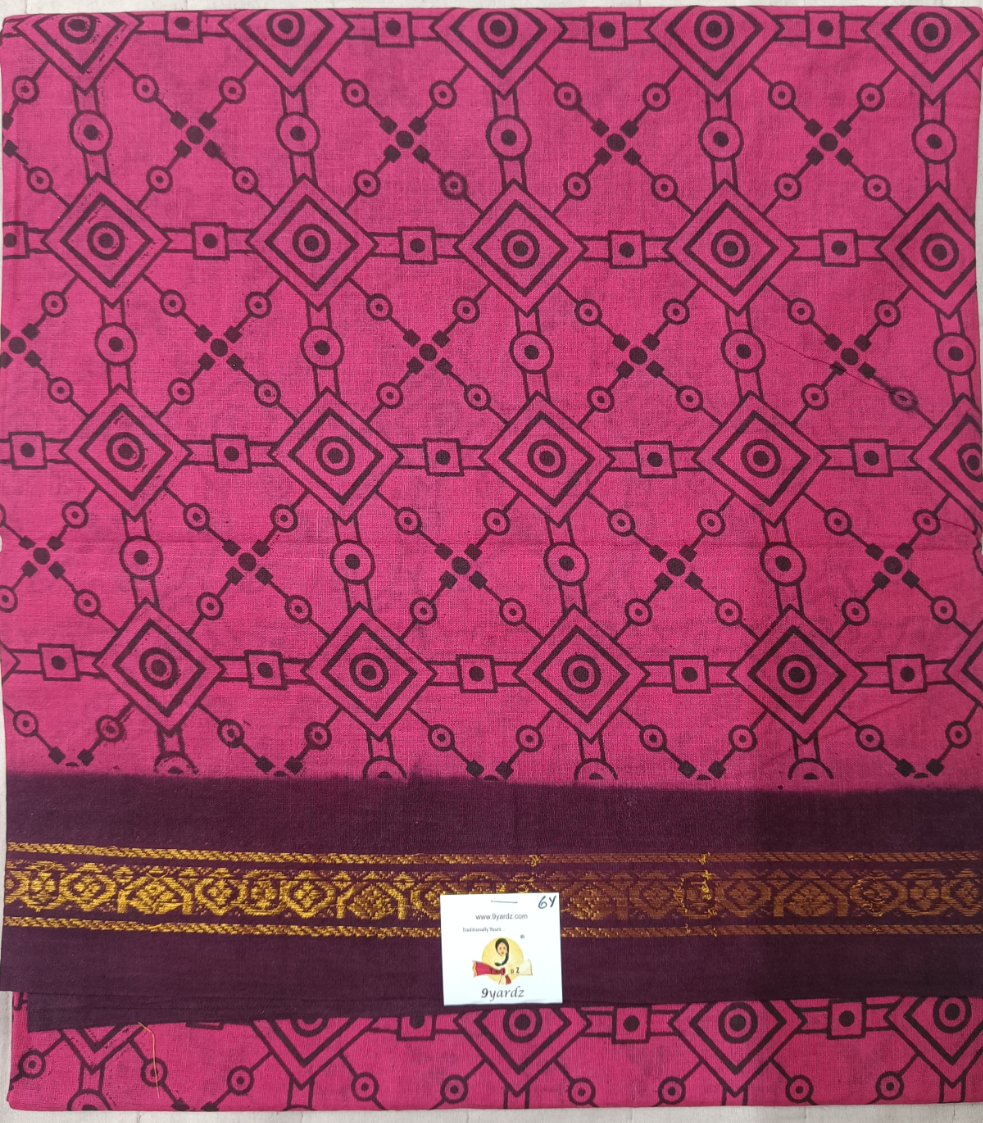 Sungudi cotton 6 yards