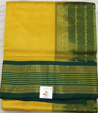 Load image into Gallery viewer, Pure silk cotton -Korvai 10yards madisar