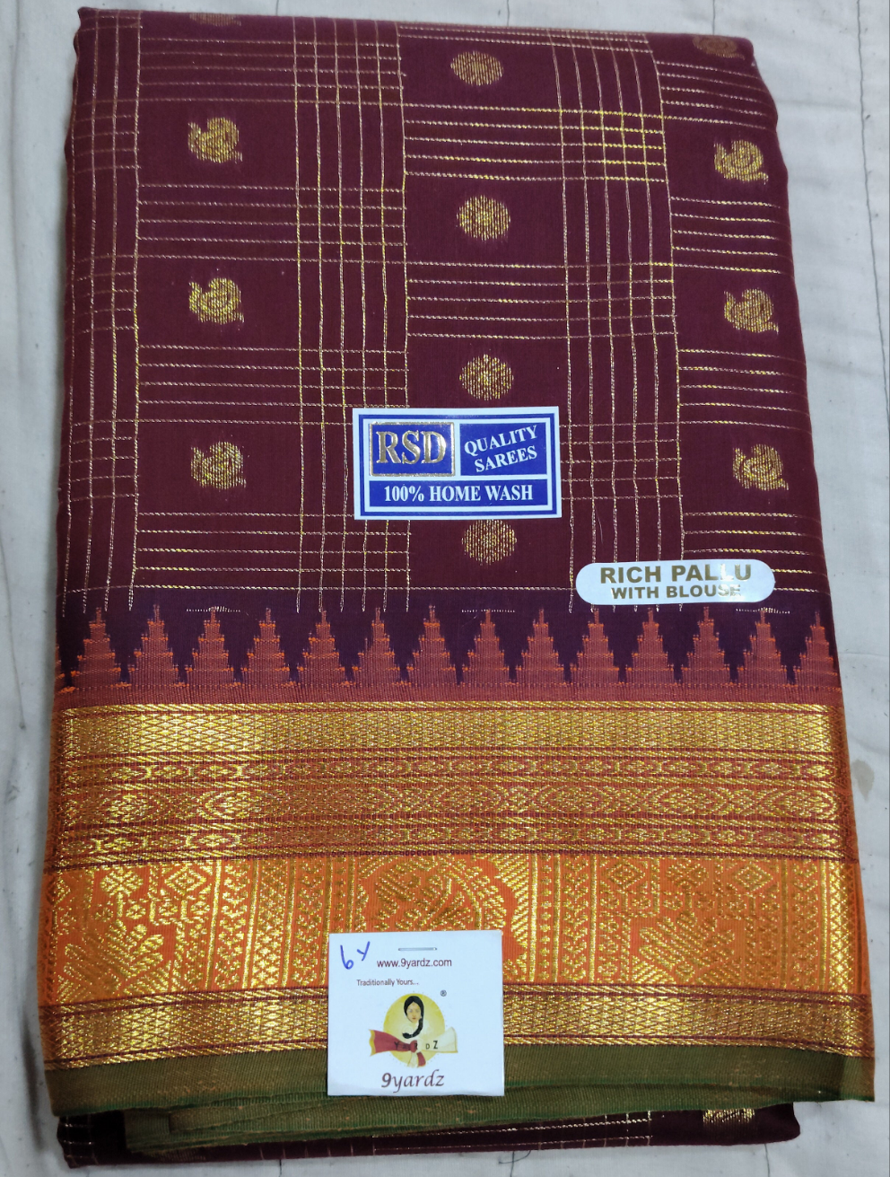 Akshaya cotton 6 yardz