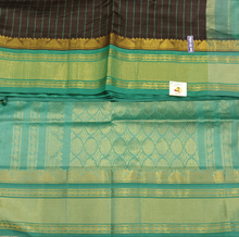 Load image into Gallery viewer, Semi silk Plain Korvai 6Yards