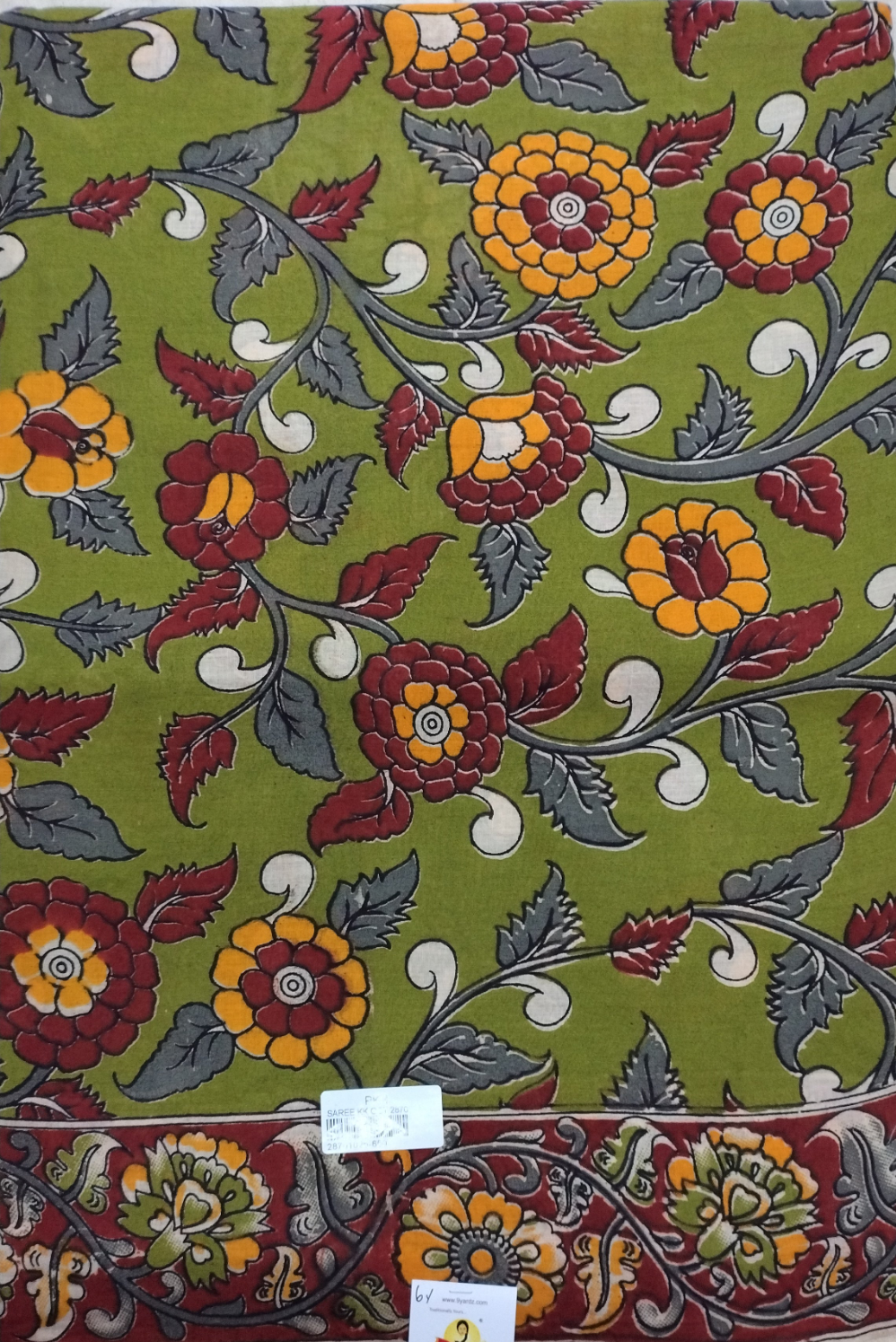 Kalamkari cotton 6yardz