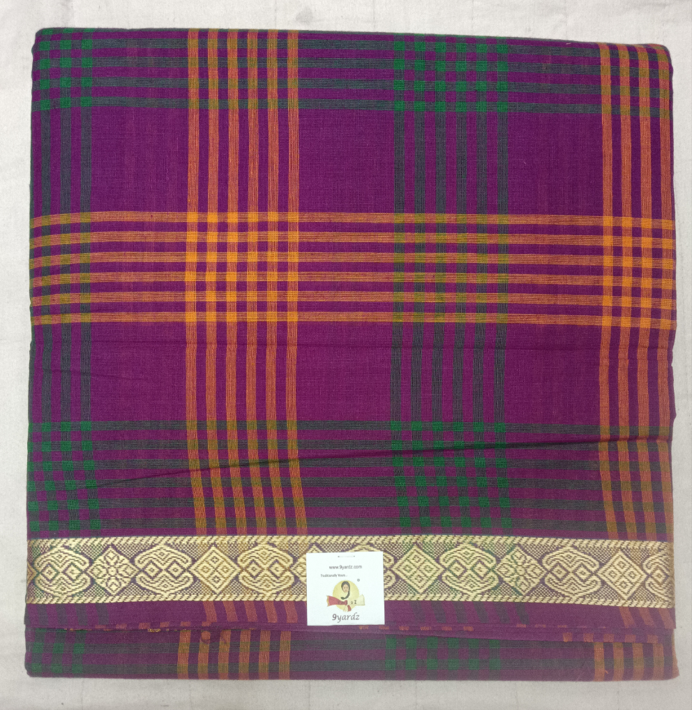 Chettinadu / Karaikudi cotton 10.5 yards madisar