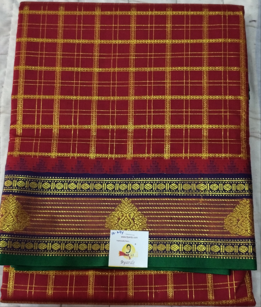 Akshaya cotton 10.25 yards madisar