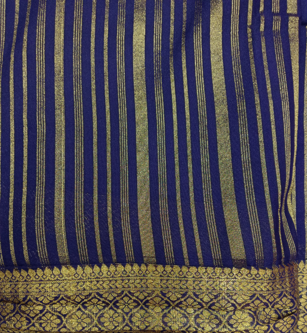 Mysore crepe silk (synthetic)