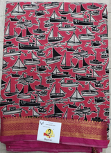 Load image into Gallery viewer, Kalamkari Silk 6yardz