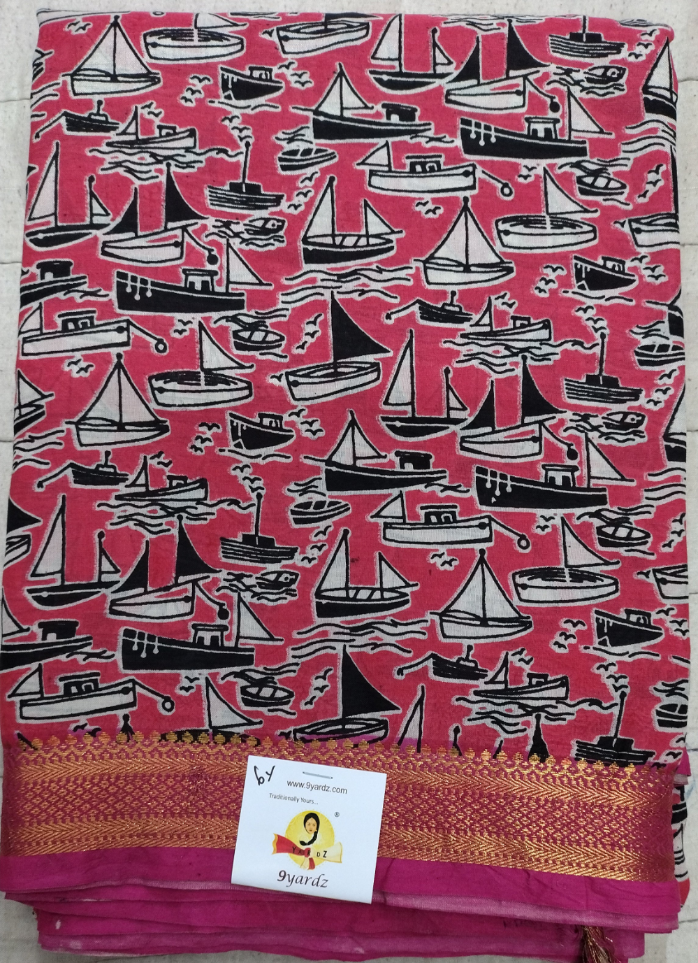 Kalamkari Silk 6yardz