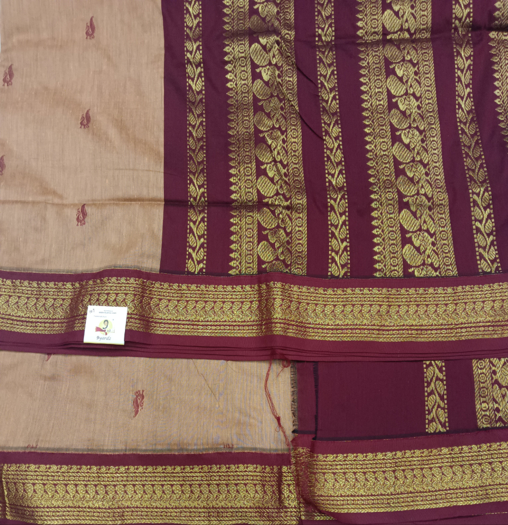 Kalyani Cotton Butta  9.5yardz