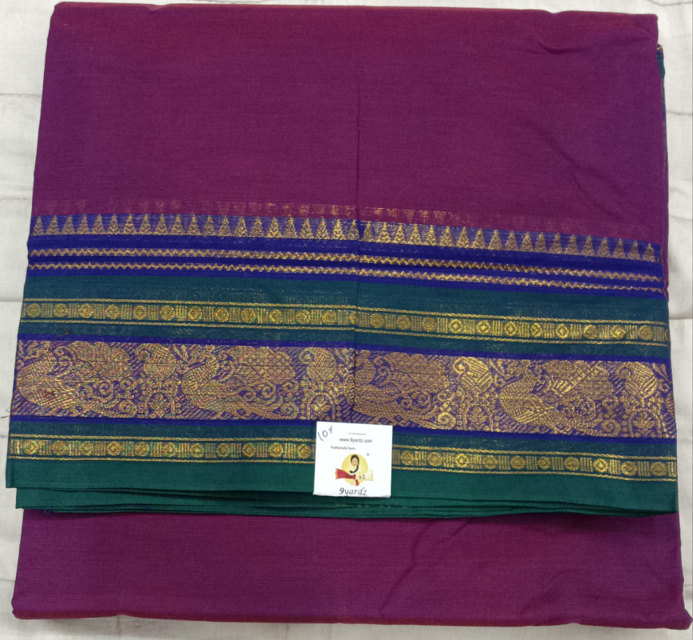 Chettinadu / Karaikudi cotton 10yards madisar