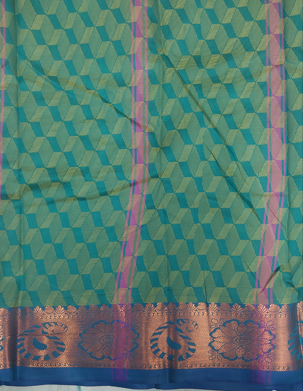 Rich poly Silk 6yardz