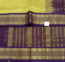 Load image into Gallery viewer, Pure silk cotton -Korvai 10yards madisar