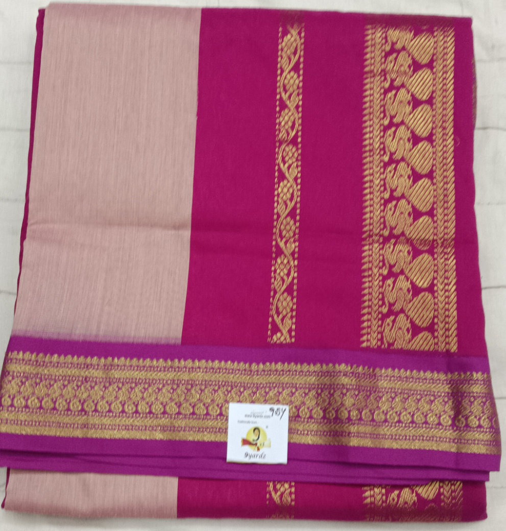 Kalyani Cotton Plain 9.5yardz