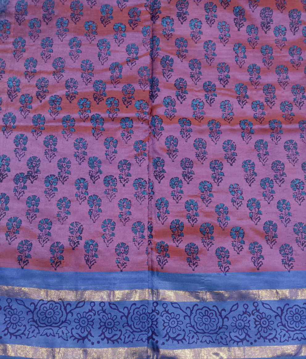 Chinallampattu printed madisar 10yardz