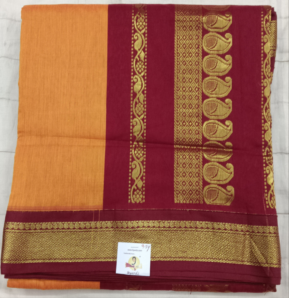 Kalyani Cotton Plain 9.5yardz