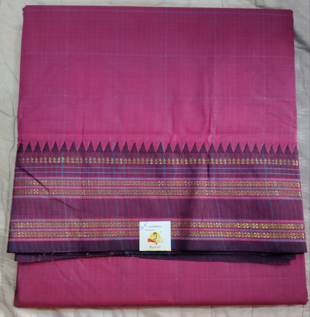 Chettinadu / Karaikudi cotton 10.5 yards madisar