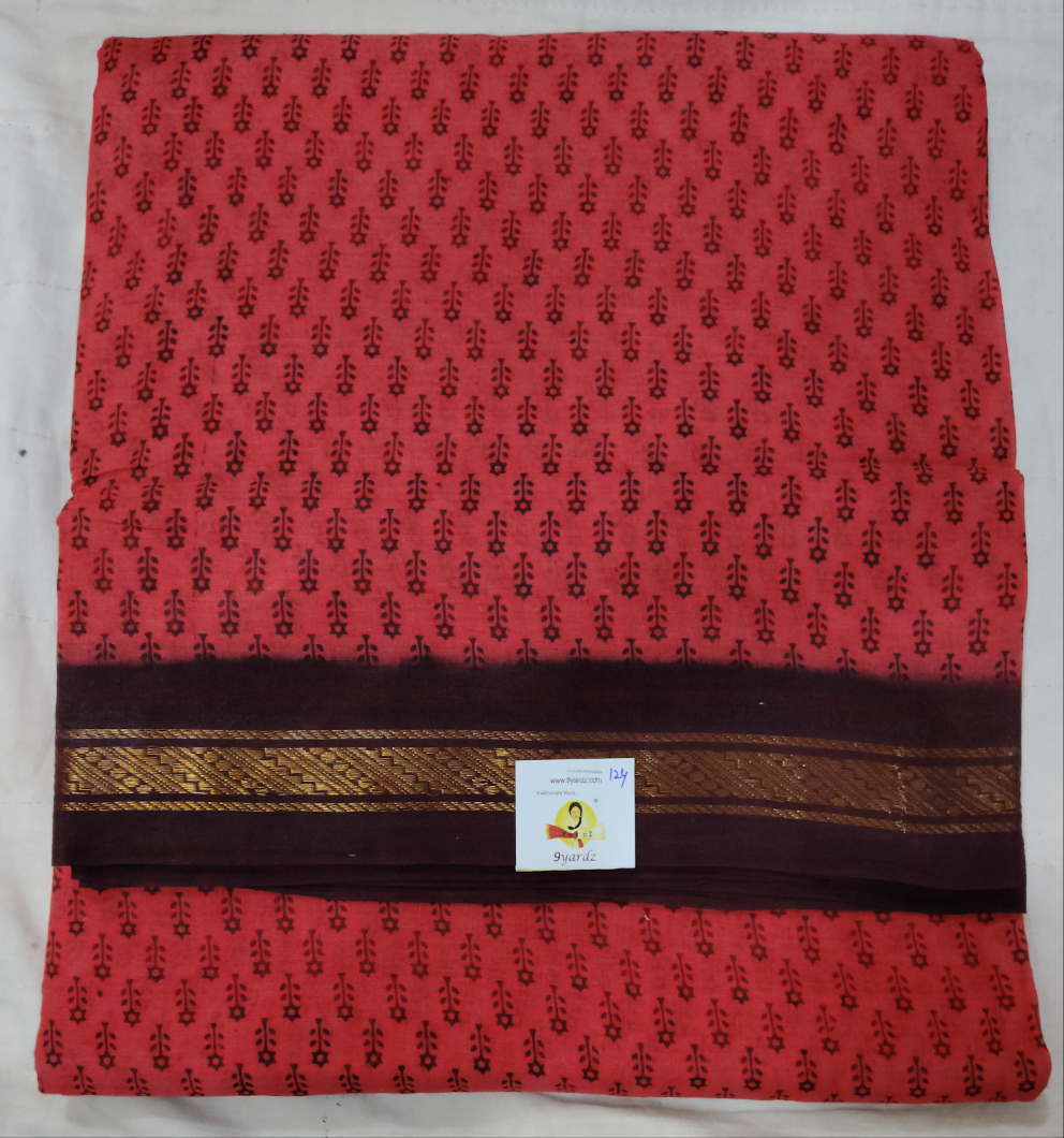 Sungudi cotton 12 yardz