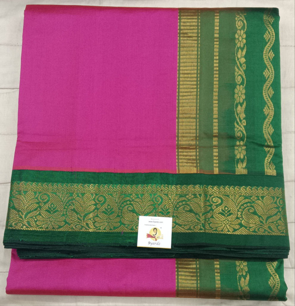 Semi Silk cotton Korvai Madisar