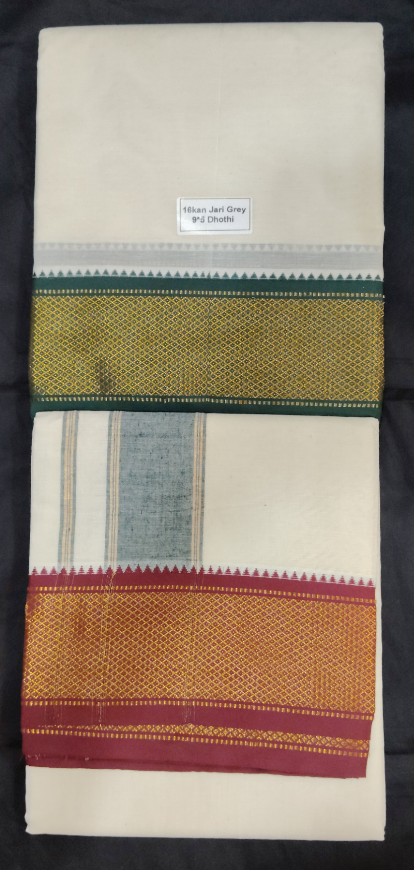 Cotton 16kan Dhothi 9*5
