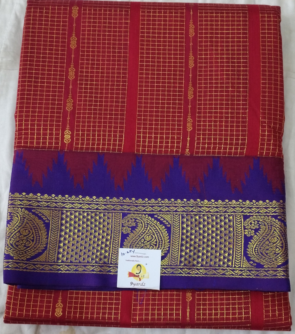 Akshaya cotton 10.25 yards madisar
