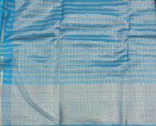 Load image into Gallery viewer, Mysore crepe silk checked (synthetic)