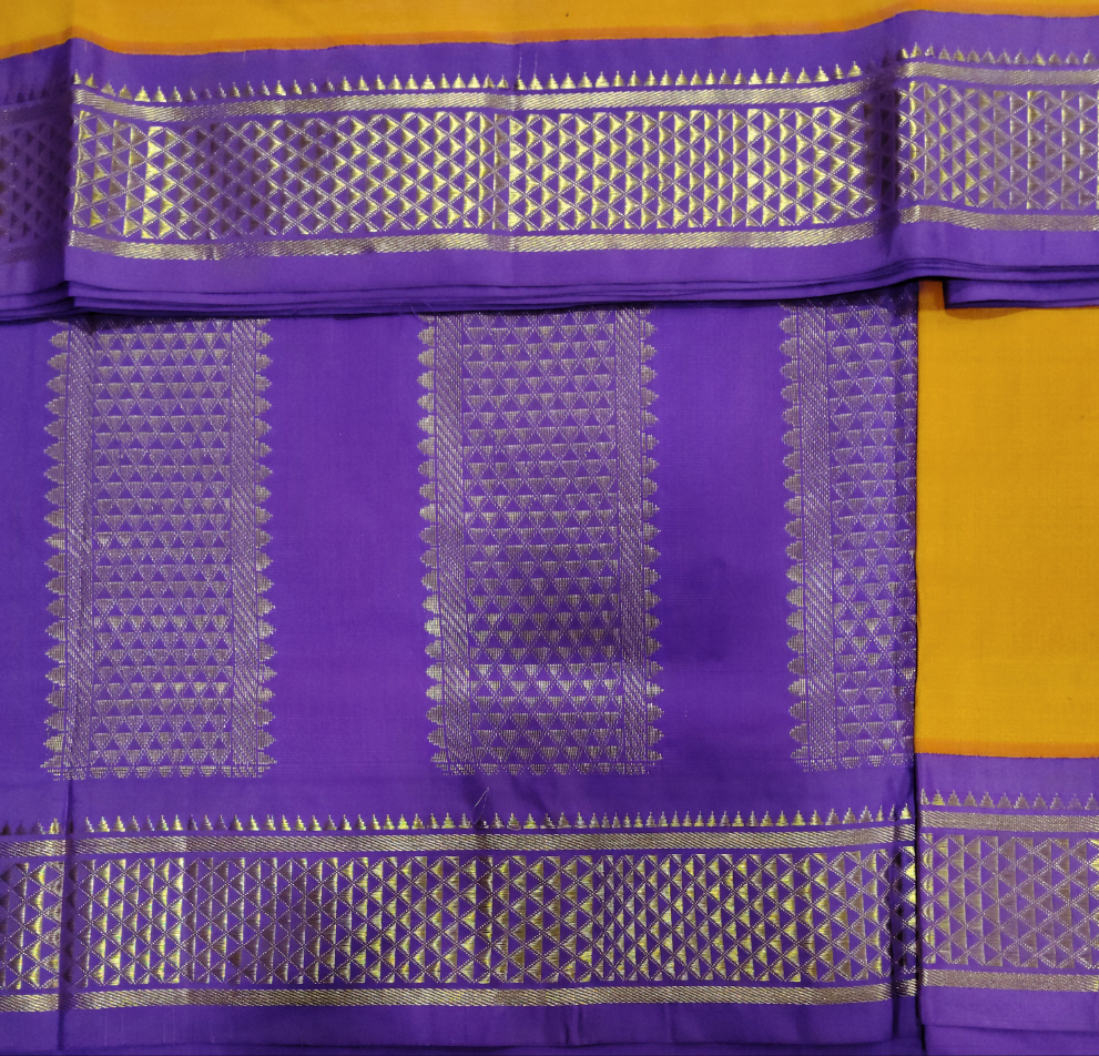 Pure silk madisar 9.5yards