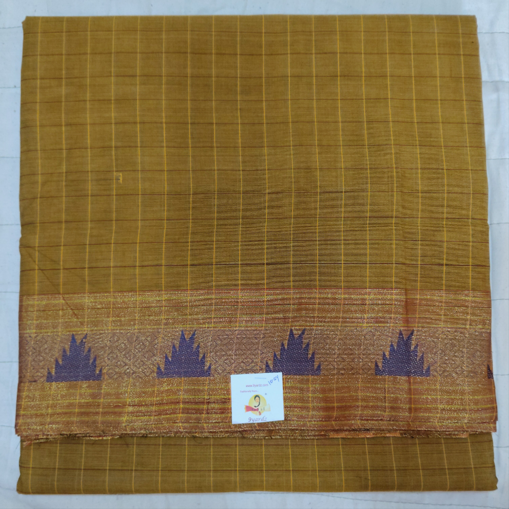 Chettinadu / Karaikudi cotton 10.5 yards madisar