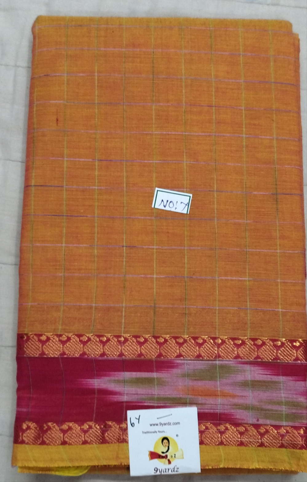 Chettinadu cotton 6yards