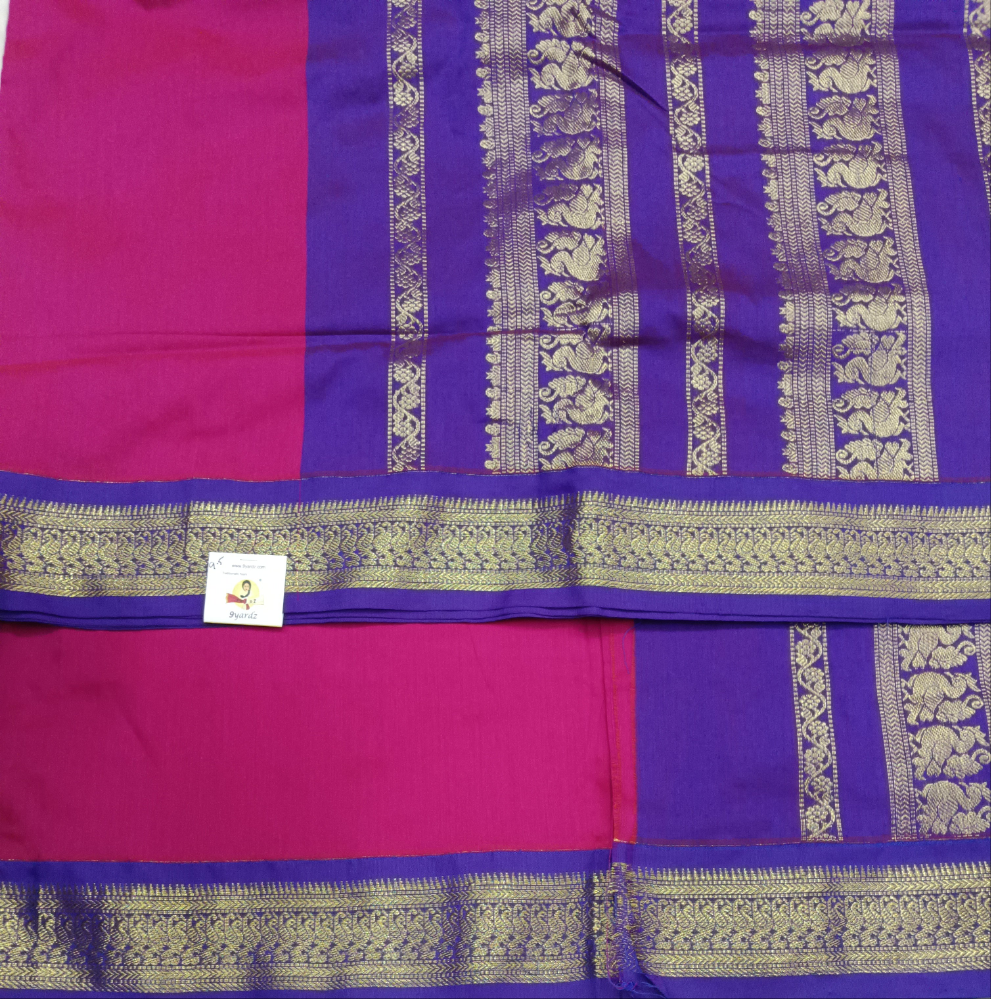 Kalyani Cotton Plain 9.5yardz