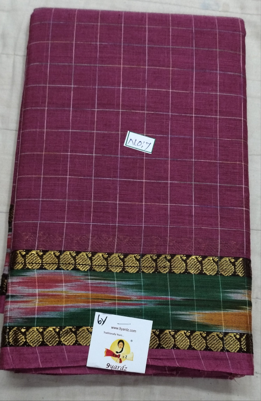 Chettinadu cotton 6yards