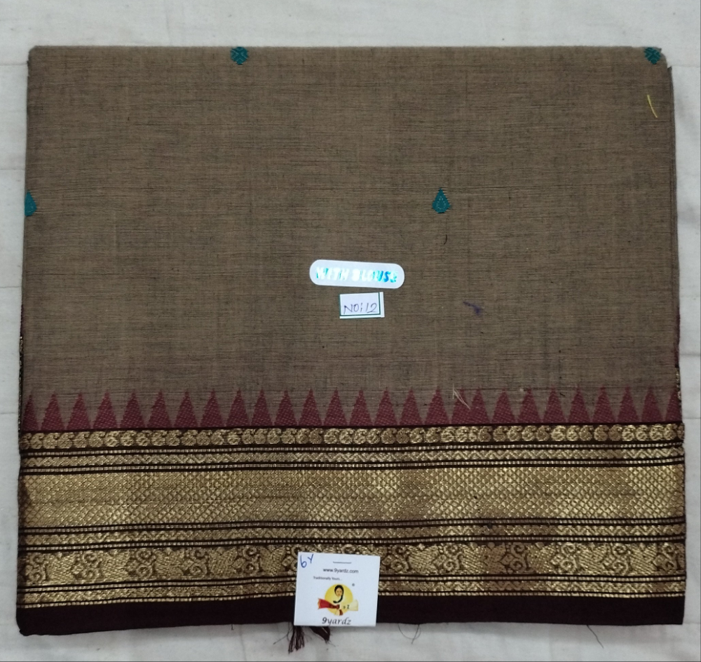 Chettinadu/ Karaikudi cotton 6 yards
