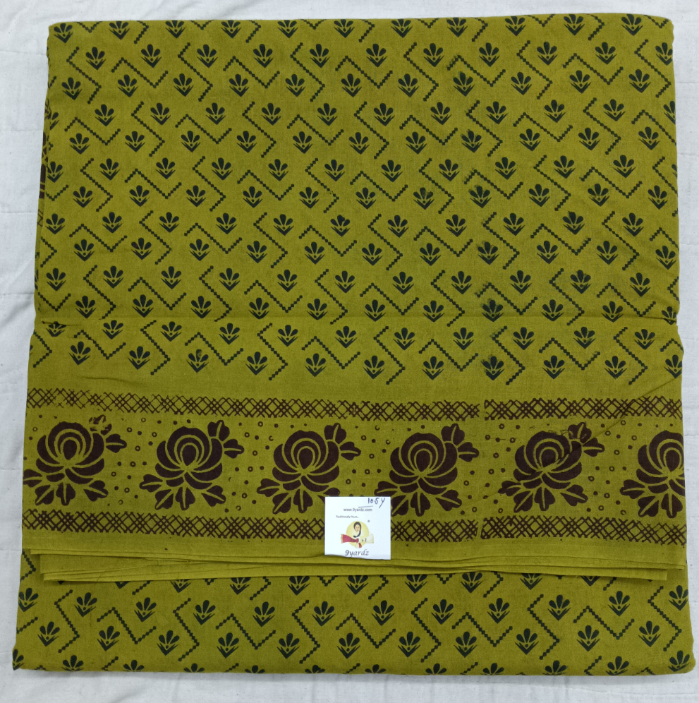 Sungudi cotton 10.5yards 49"