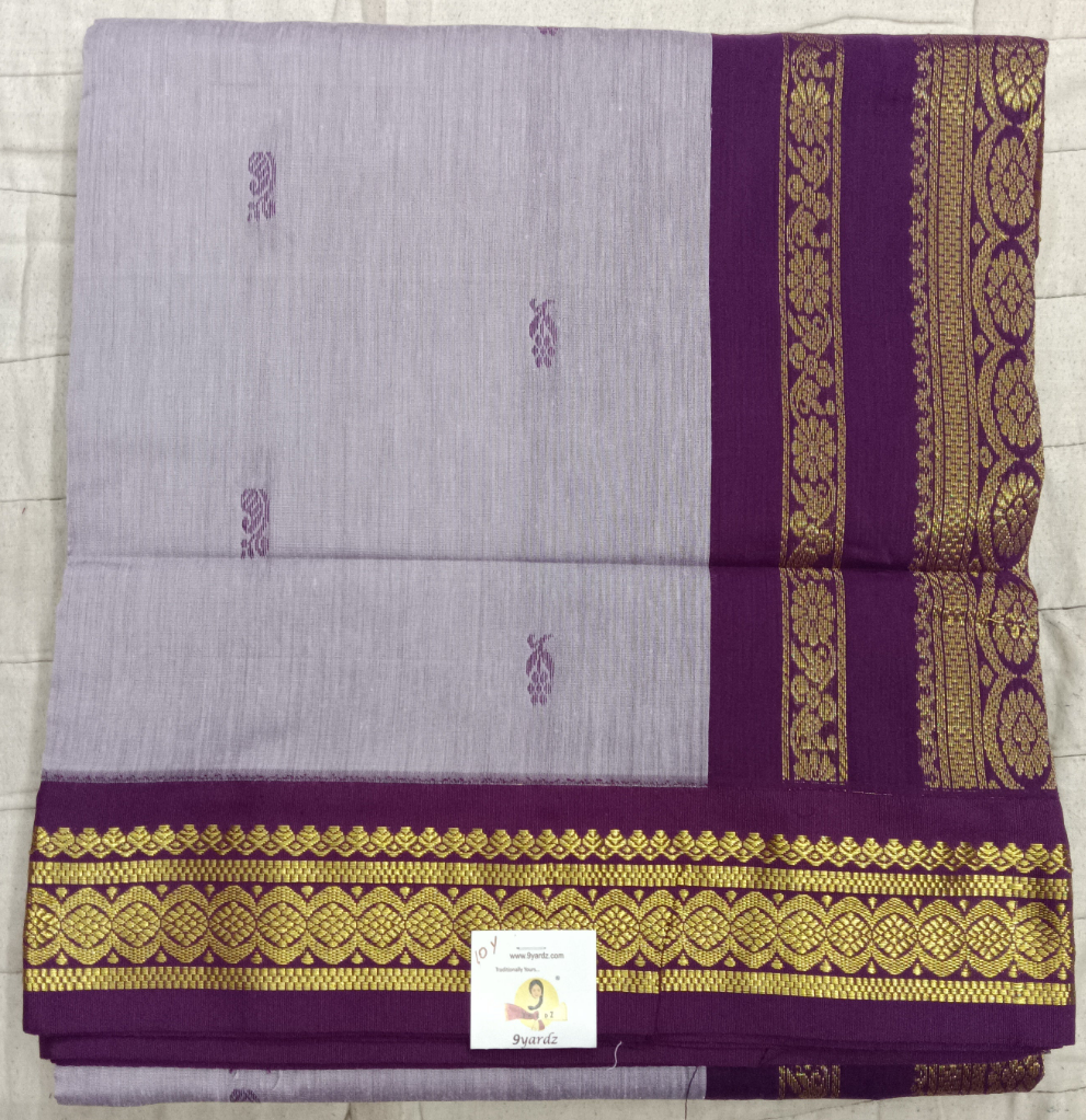 Kalyani Cotton Butta  9.5yardz