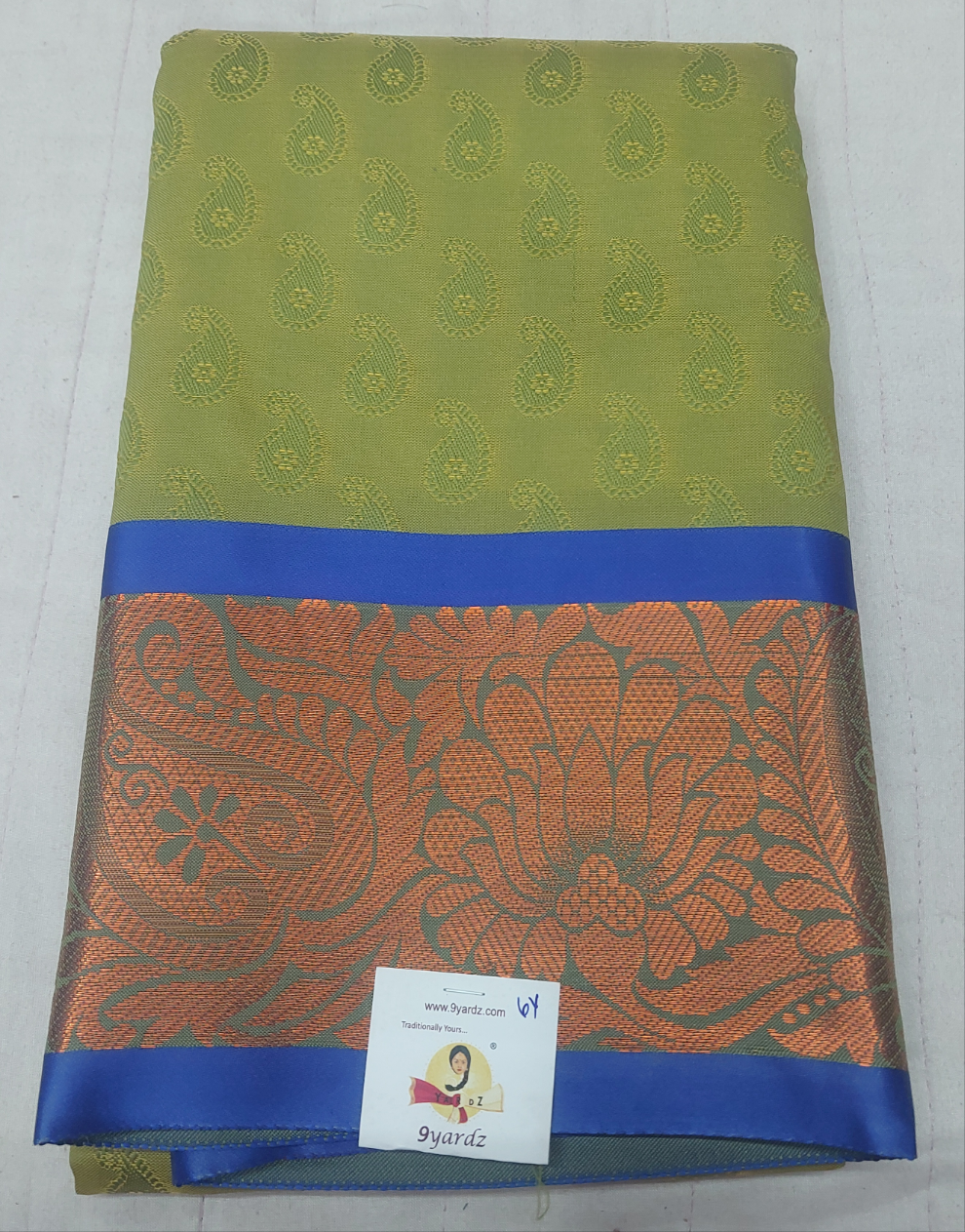 Rich poly Silk 6yardz
