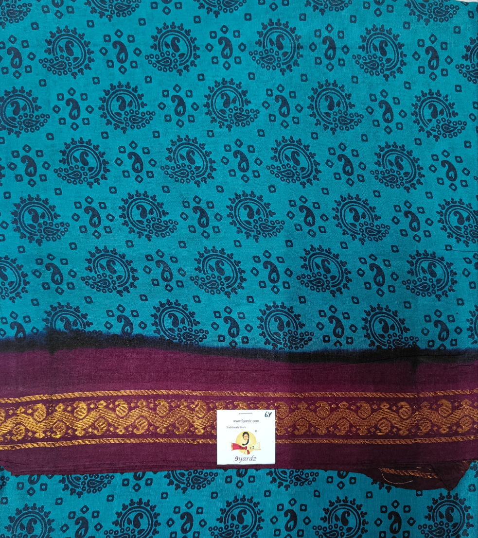 Sungudi cotton 6 yards