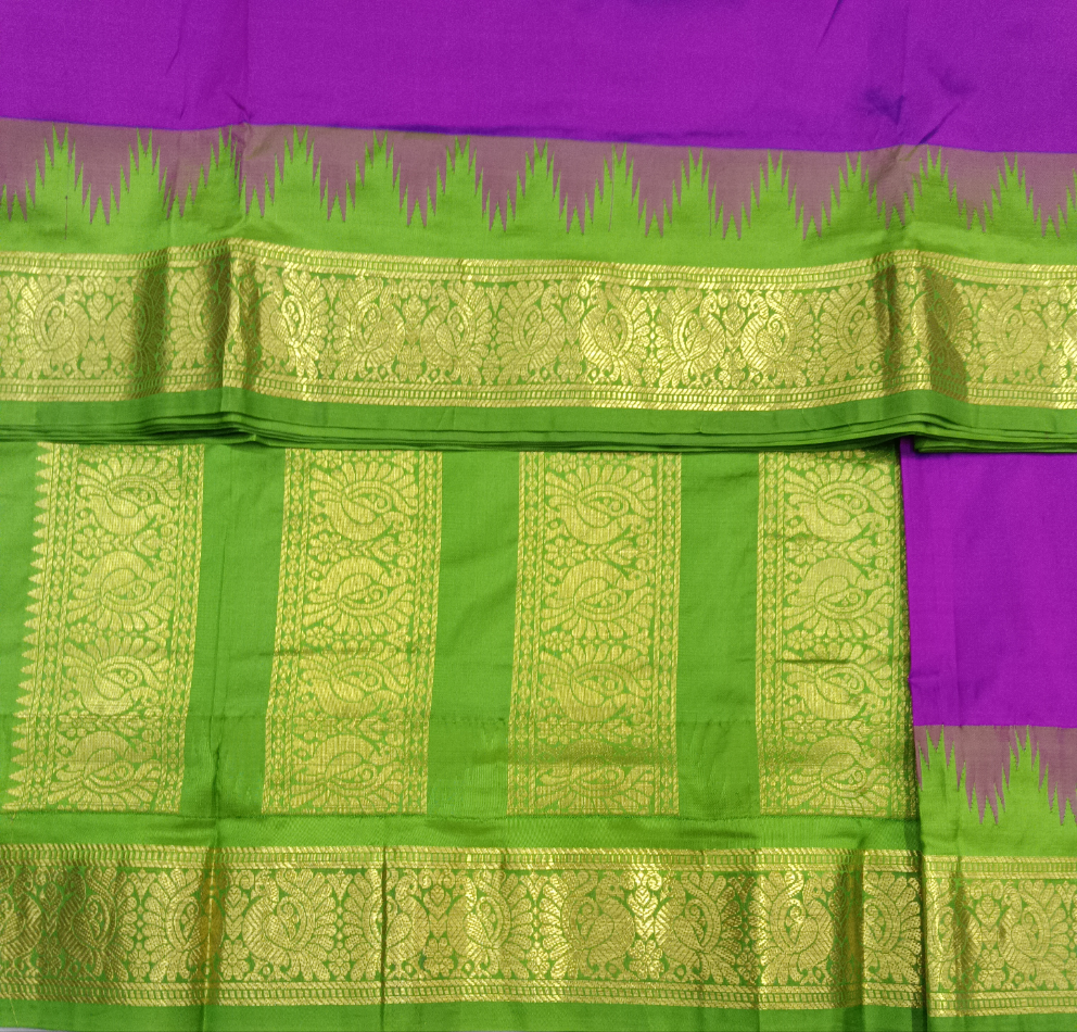 Pure silk 11yardz  saree