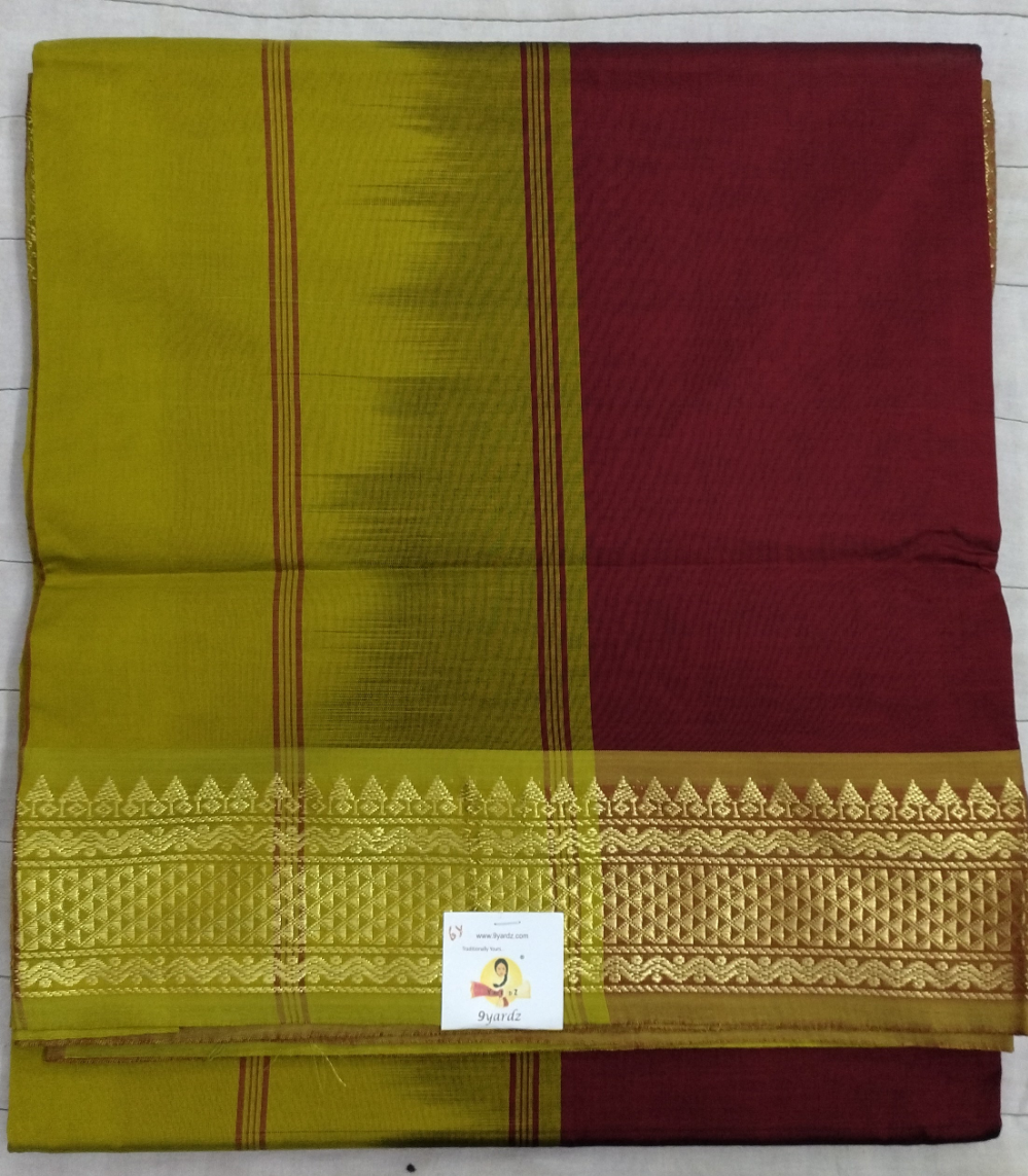 Semi silk Plain 6Yards