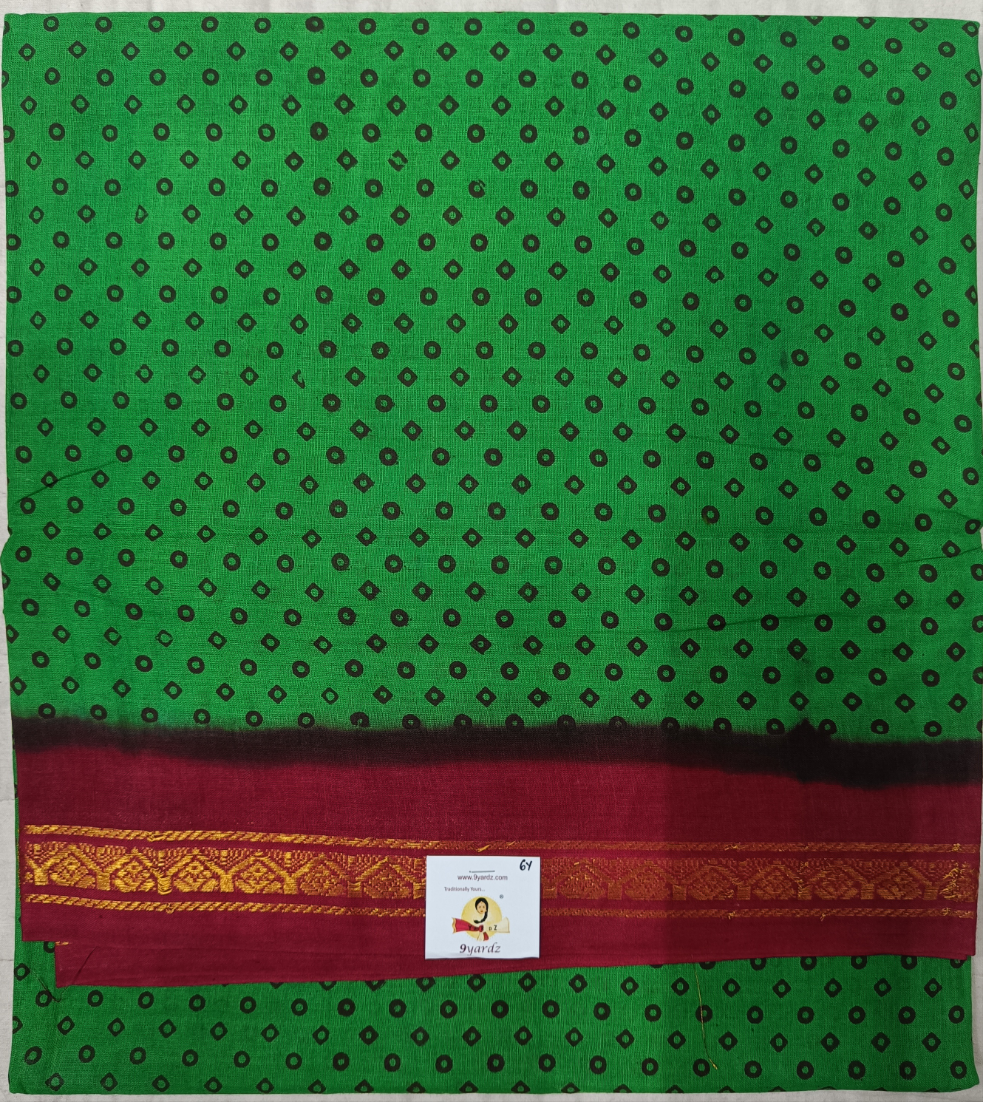 Sungudi cotton 6 yards