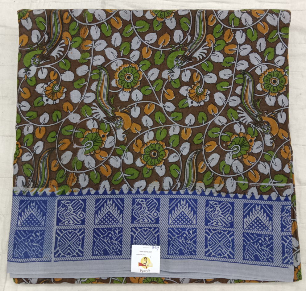 Sungudi cotton 10.5yards 49"