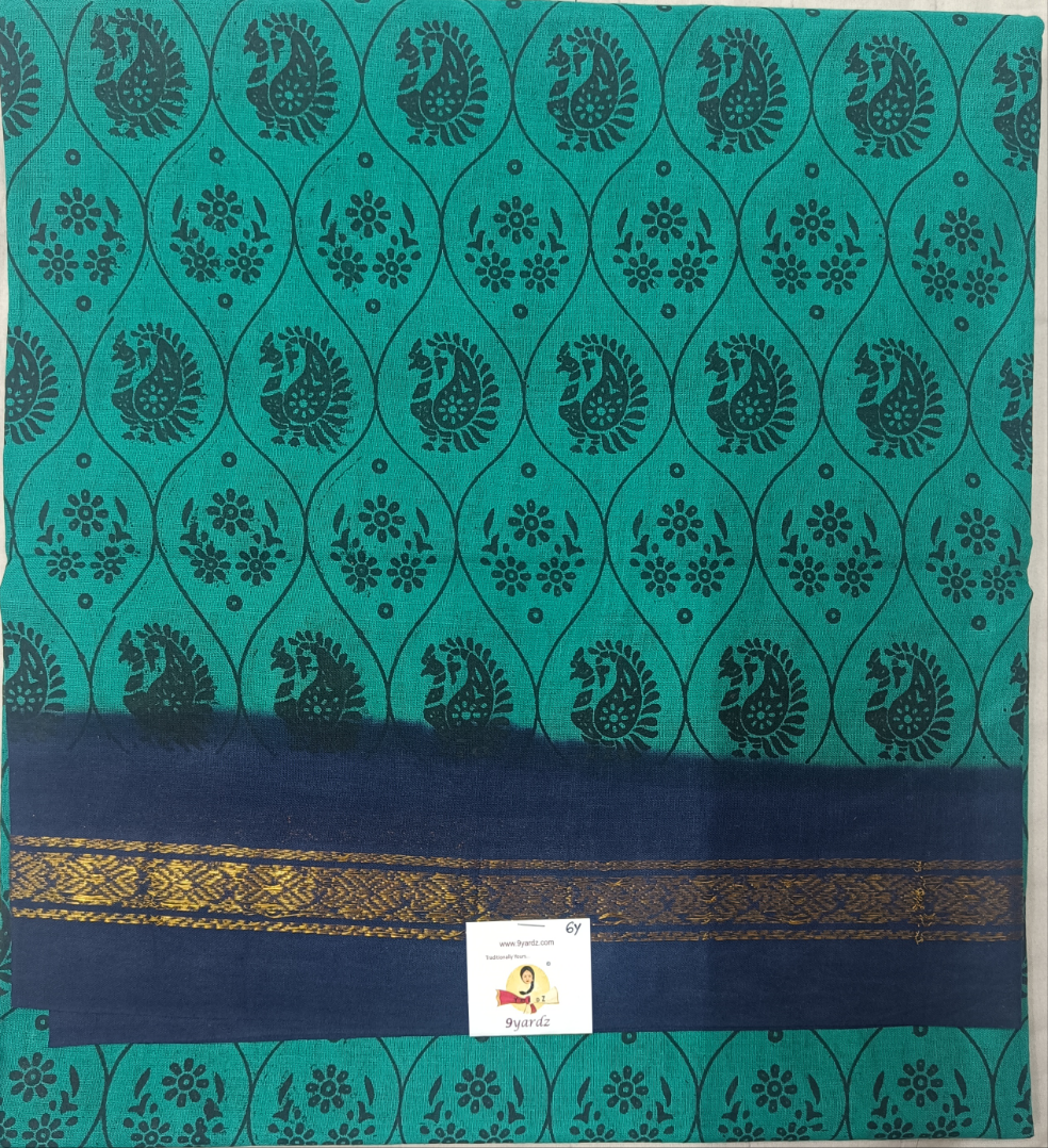 Sungudi cotton 6 yards